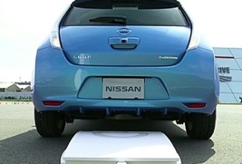 Wireless Charging Nissan Leaf